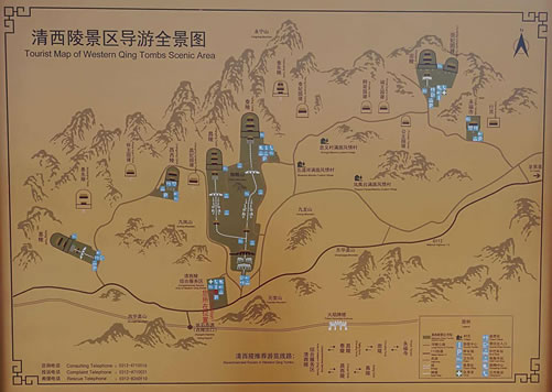 清西陵導(dǎo)游圖