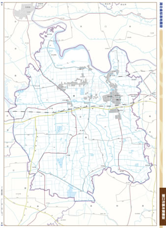 潛江市地圖