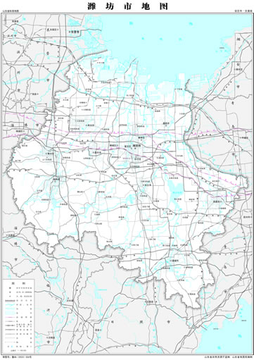 濰坊市地圖