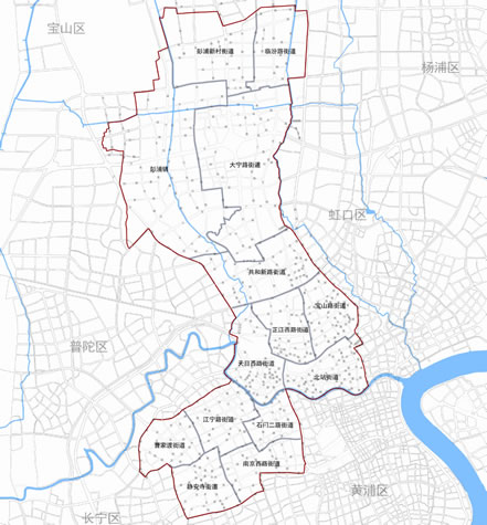 上海市靜安區(qū)地圖