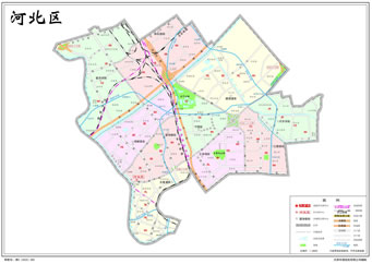 天津市河北區(qū)地圖